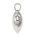 Sterling Silver Puffed Heart Charm