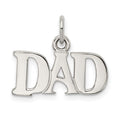 Sterling Silver Dad Charm
