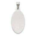 Sterling Silver Mary Medal Pendant