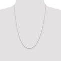 Sterling Silver 1mm Cable Chain