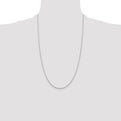 Sterling Silver 1.5mm Cable Chain