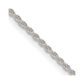 Sterling Silver 1.5mm Solid Rope Chain