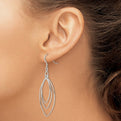 Sterling Silver Shepherd Hook Earrings