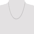 Sterling Silver 1.6mm Loose Rope Chain