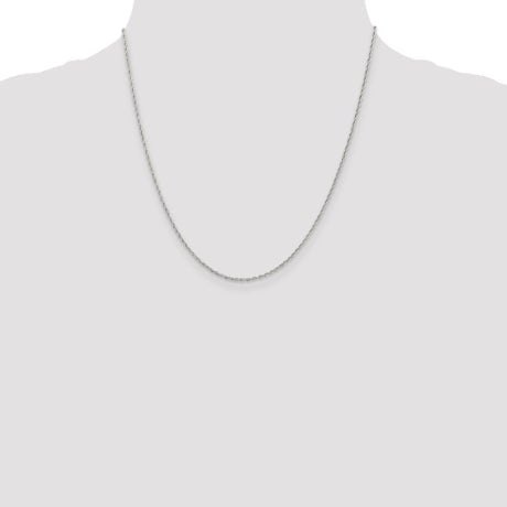 Sterling Silver 1.6mm Loose Rope Chain