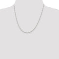 Sterling Silver 1.75mm Figaro Chain