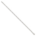 Sterling Silver 2.85mm Figaro Chain Anklet