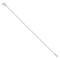 Sterling Silver 9in Plus 1in Ext Polished Dolphin Anklet