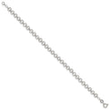 Sterling Silver 5mm Fancy Bracelet