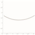 Sterling Silver Fancy 1mm Neckwire