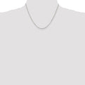 Sterling Silver 2mm Diamond-cut Cable Chain