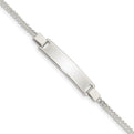 Sterling Silver Adjustable Baby ID Bracelet