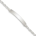 Sterling Silver Children's ID Link Bracelet
