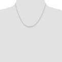 Sterling Silver 1.5mm Fancy Beaded Chain
