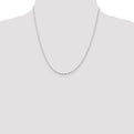 Sterling Silver 1.5mm Fancy Beaded Chain