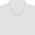 Sterling Silver .7mm Mirror Box Chain