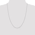 Sterling Silver .6mm 8 Sided Diamond-cut Mirror Box Chain
