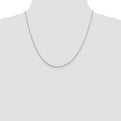 Sterling Silver 1mm Oval Box Chain