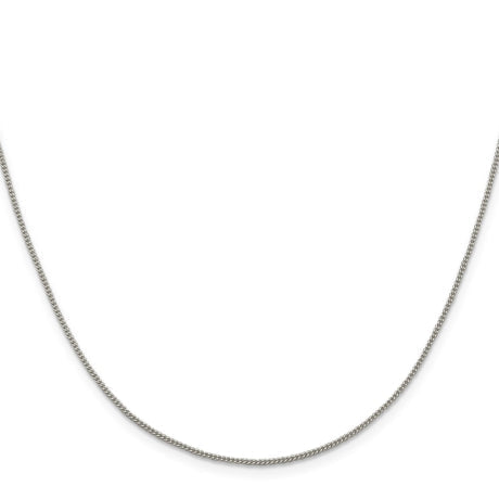 Sterling Silver 1.15mm Curb Chain