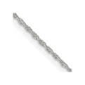 Sterling Silver 1.25mm Loose Rope Chain