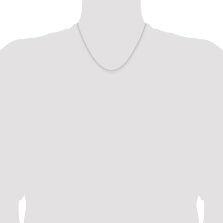 Sterling Silver 1.6mm Forzantina Cable Chain