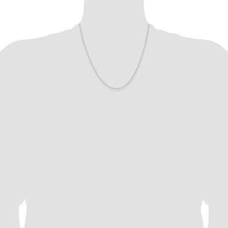 Sterling Silver 1.6mm Forzantina Cable Chain