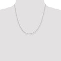 Sterling Silver 1.4mm Twisted Serpentine Chain