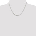 Sterling Silver 1.65mm Twisted Herringbone Chain