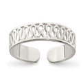 Sterling Silver Solid Toe Ring