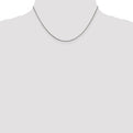Sterling Silver 1mm Round Franco Chain
