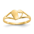 14k Madi K Heart Baby Ring