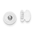 Silicone Sliders 14K WG Mushroom 1 Pair