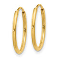14k 1.25mm Endless Hoop Earring