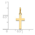 14k Children's Cross Pendant