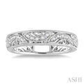 1/6 Ctw Diamond Fashion Ring in 14K White Gold