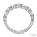 1/2 Ctw Diamond Fashion Band in 14K White Gold
