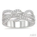 1/2 Ctw Diamond Fashion Band in 14K White Gold