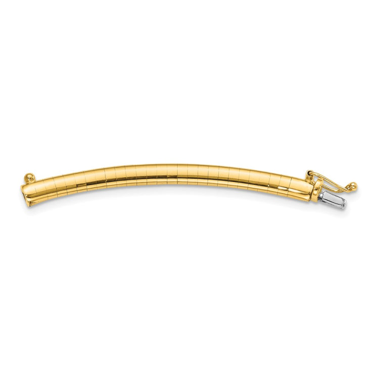 14k 4mm Lightweight Omega Extender for Necklace