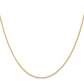 14k 20 inch 1mm Parisian Wheat with Lobster Clasp Chain