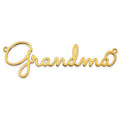 14KY Polished Sacramento Font Name Plate