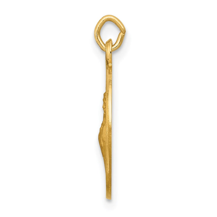14k Saint Francis of Assisi Medal Charm