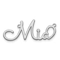 14KW Polished Sacramento Font Name Plate