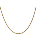 14K 20 inch 1.7mm Spiga with Lobster Clasp Chain