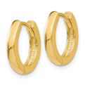 14k Round Hinged Hoop Earrings