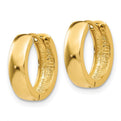 14k Round Hinged Hoop Earrings
