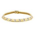14Kt Yellow Gold Diamond 1/2Ctw Bracelet