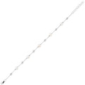 14Kt White Gold Diamond 1/5Ctw & Pearl 1Ctw Bracelet