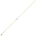 14Kt Yellow Gold Diamond 1/6Ctw Bracelet