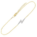 14Kt Yellow Gold Diamond 1/6Ctw Bracelet