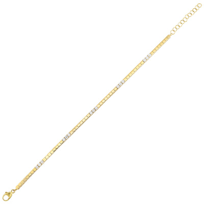 14Kt Yellow Gold Diamond 1/2Ctw Bracelet